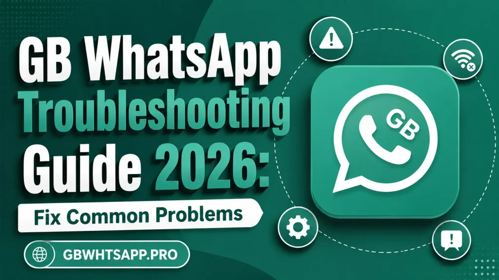 GB WhatsApp Troubleshooting Guide 2026 Fix Common Problems